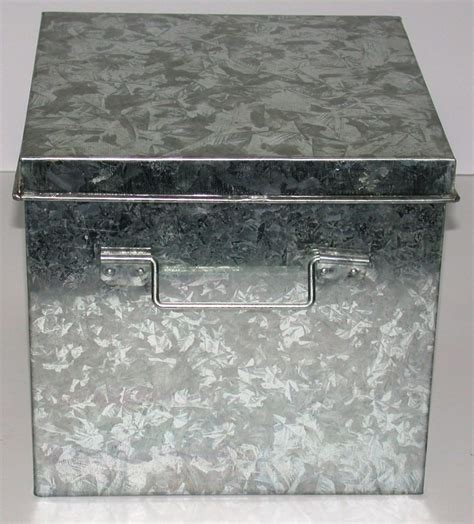 metal boxes ebay|steel storage boxes with lids.